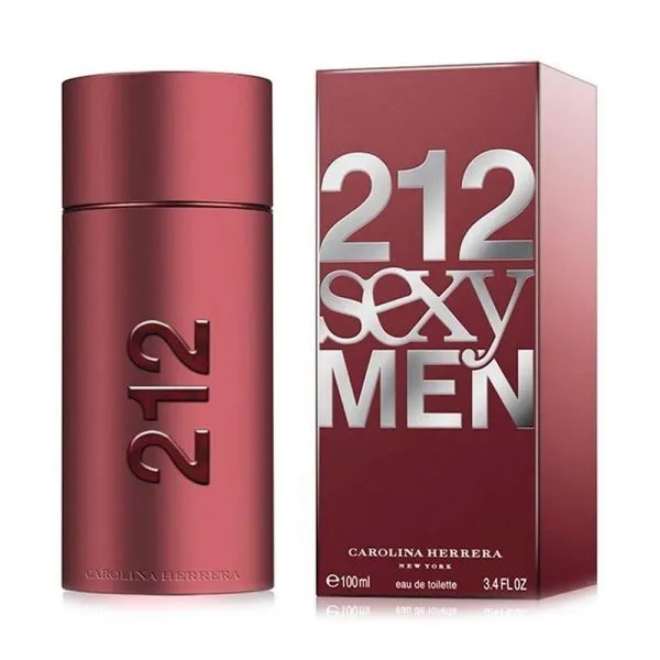 212 Sexy Men De Carolina Herrera Eau De Toilette Masculino 100 ml